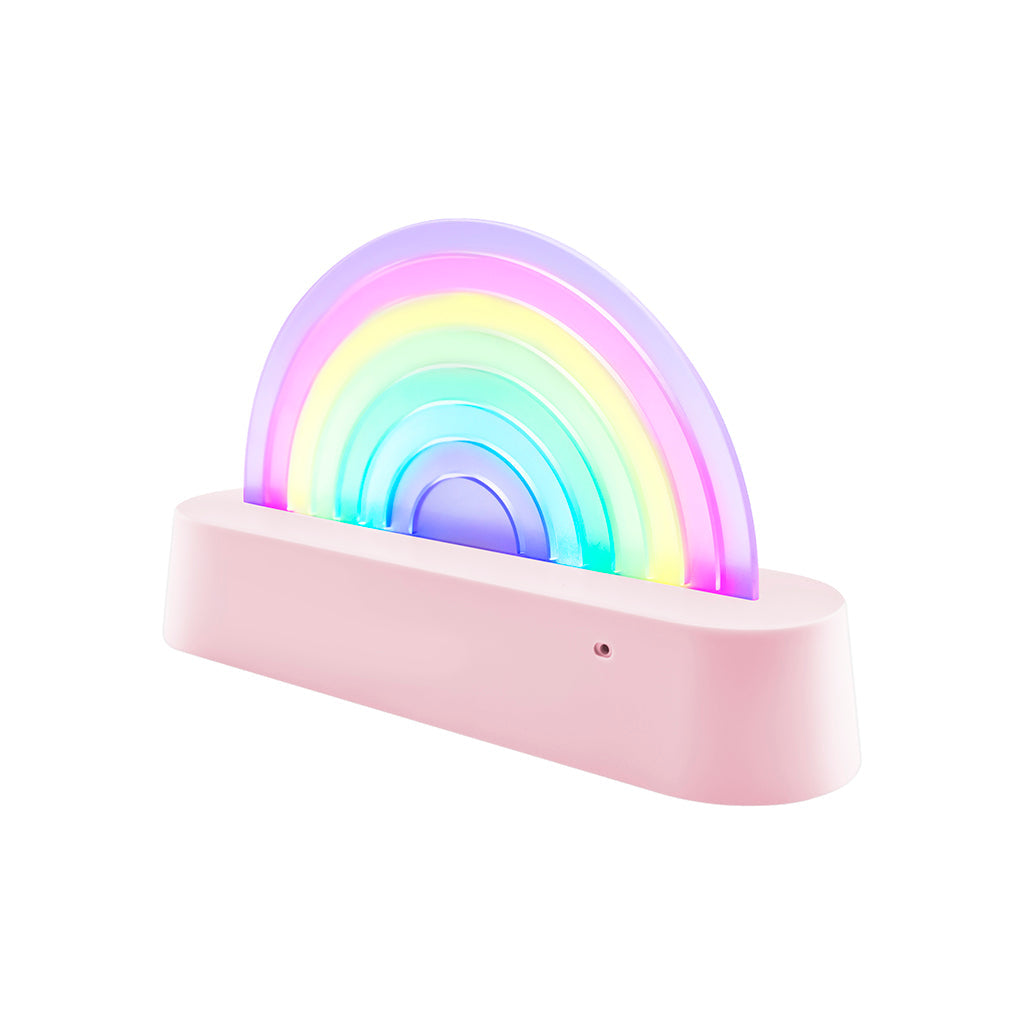 Lalarma Dancing Rainbow Lamp i lyserød