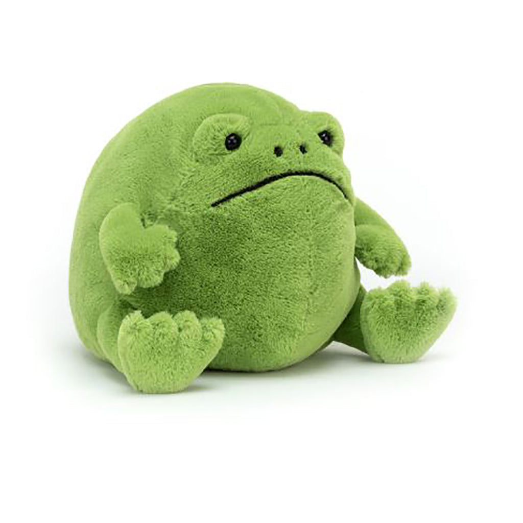 Jellycat kosedyr, Ricky regnfrosk, 15 cm, myk grønn froskebamse