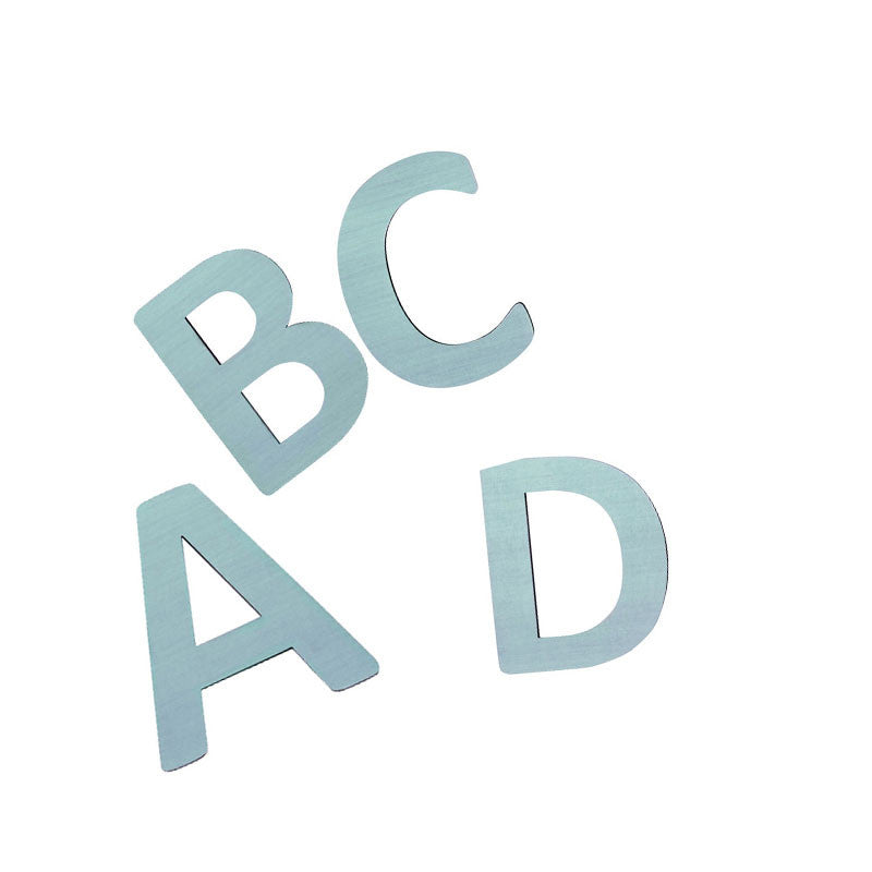 Bokstaver i tre, A - Å - pastell gutt