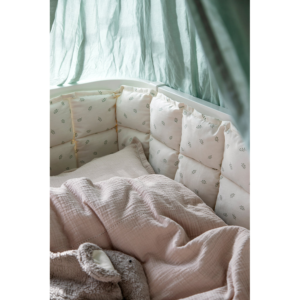 Sebra sengekant, kapok, Sophora Leaves - Beige