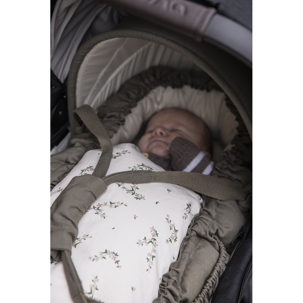 Sebra Kalesje til 3-i-1 Babynest, Dark olive