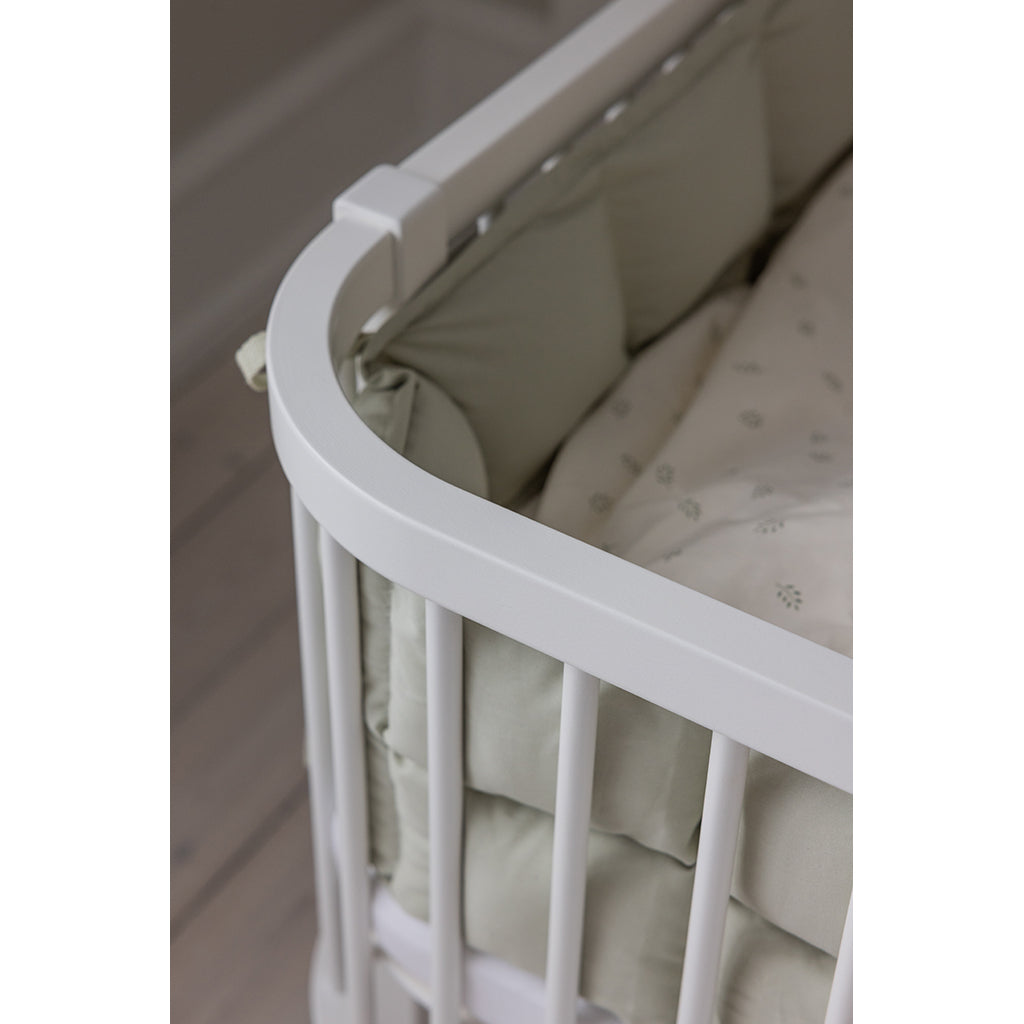 Sebra babyseng, Bedside Crib - Klassisk hvit