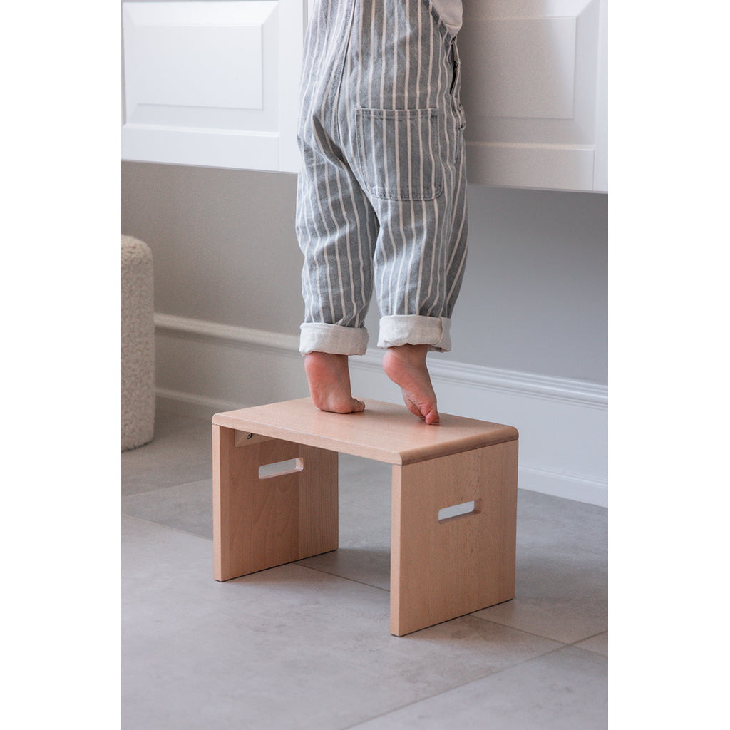 Sebra skammel i tre - Wooden edition