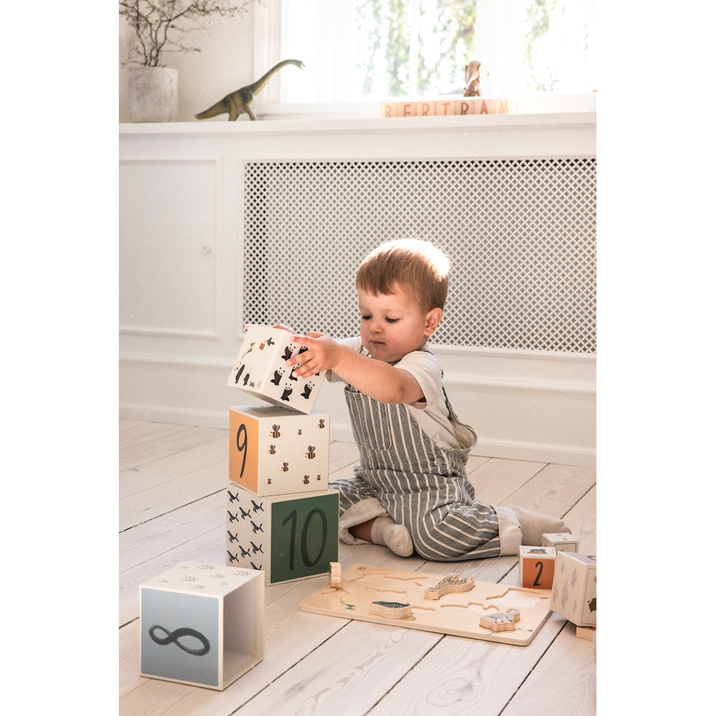 Sebra Stablekasser, 10 stk.