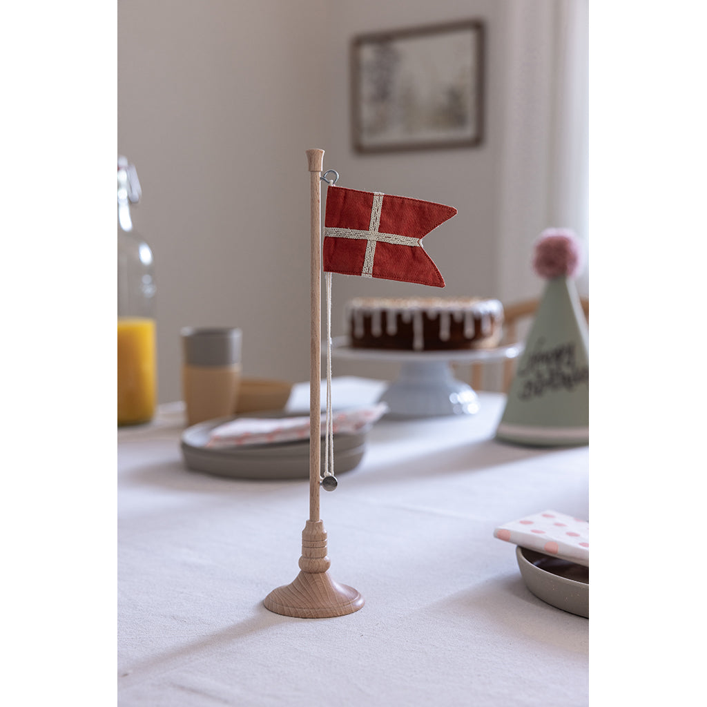 Sebra bursdagsbordflagg, tre