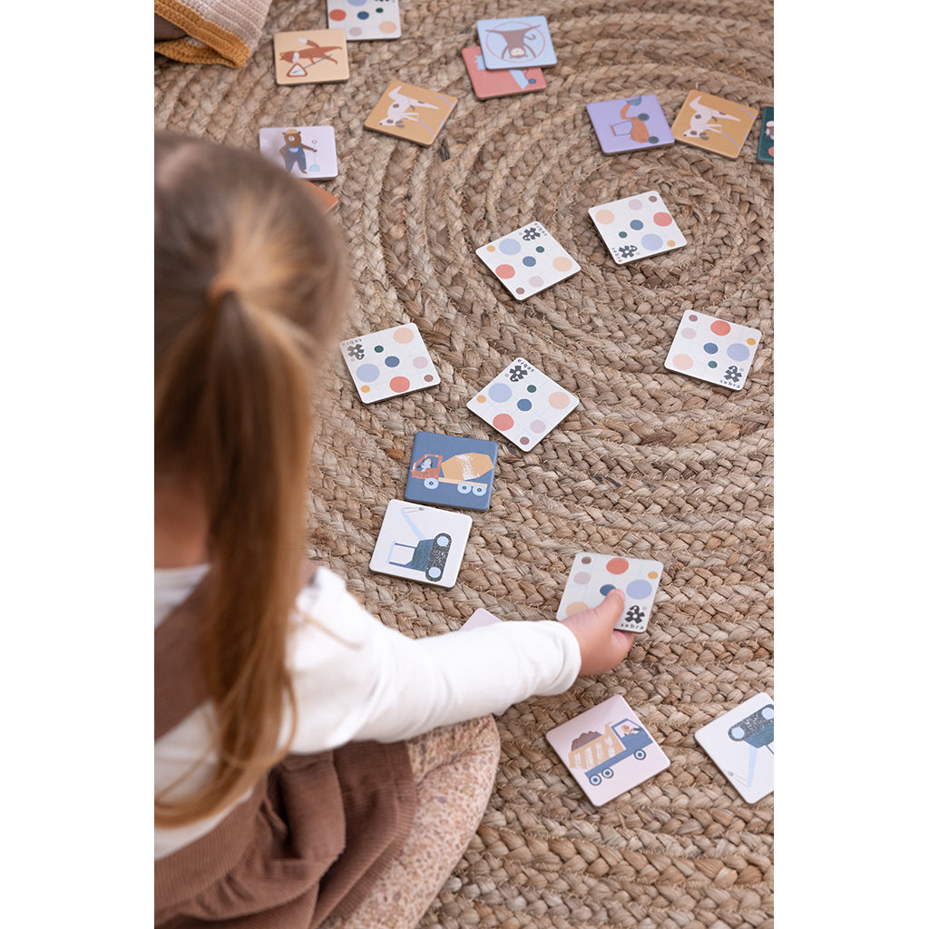 Sebra vendespill, Toes/Builders