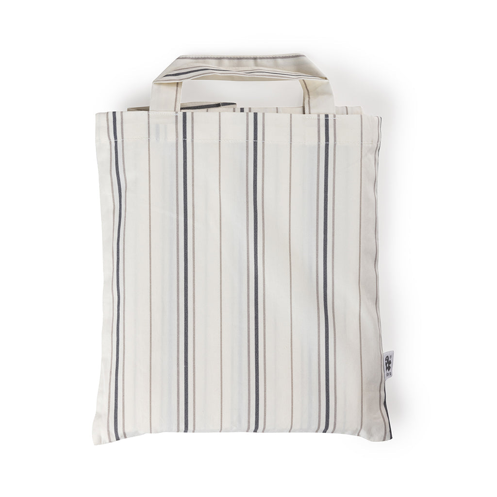 Sebra babysengetøy, økologisk – Cream Stripe