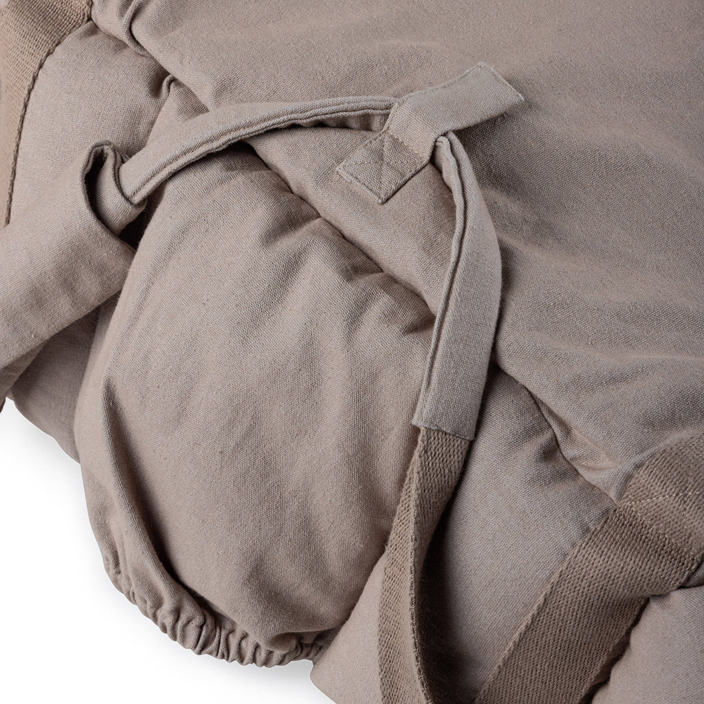 Sebra 3-i-1 babynest, babylift og lekematte, Sophora Leaves - Beige