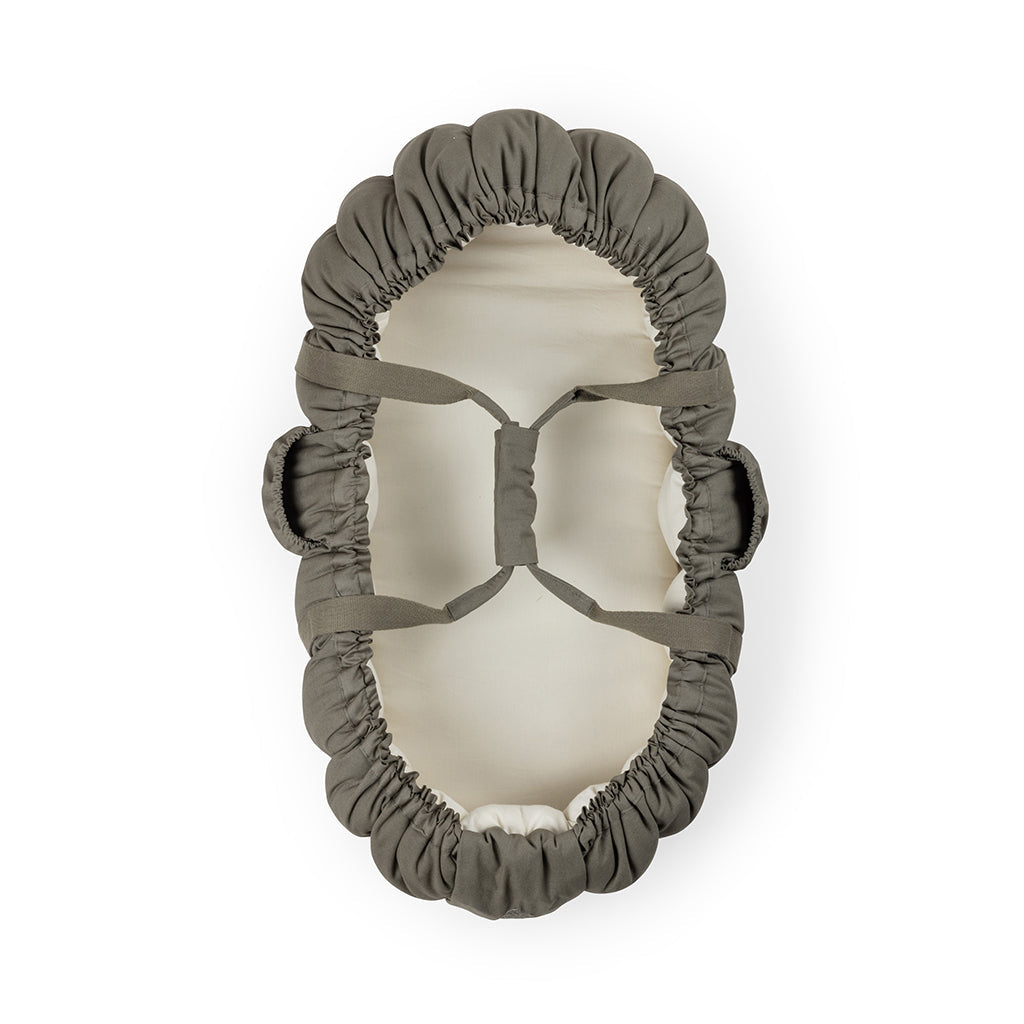 Sebra 3-i-1 Babynest - Dark olive