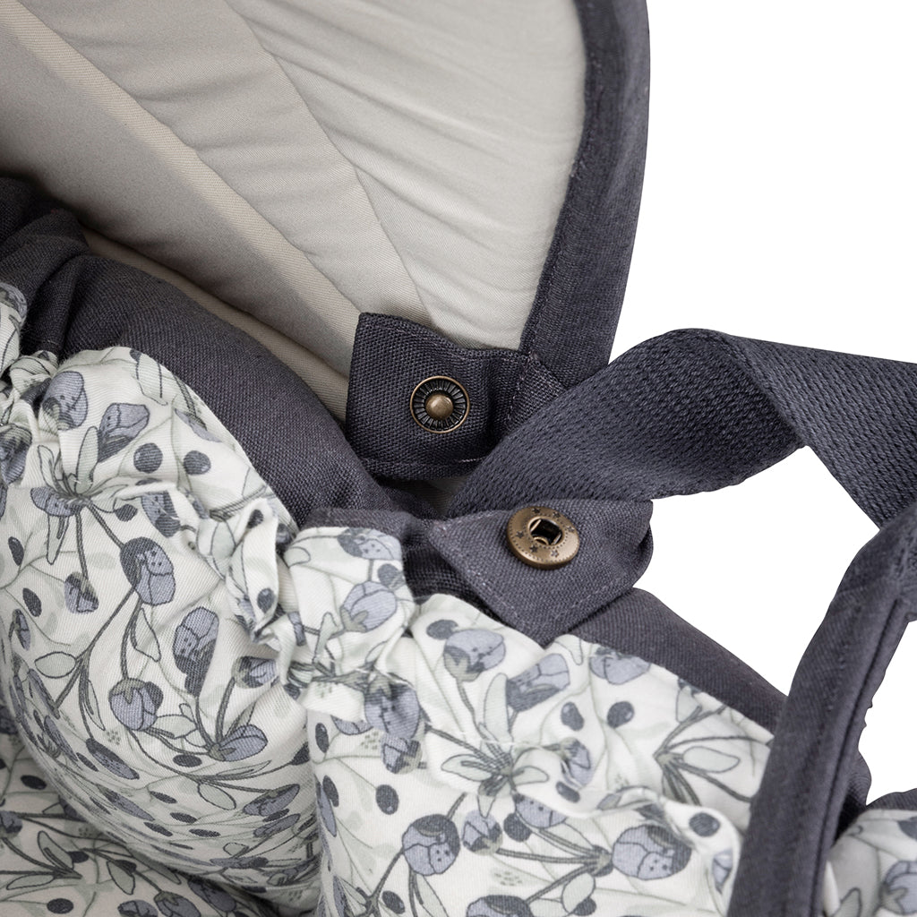 Sebra Barnevogn for 3-i-1 Babynest, Blue olive