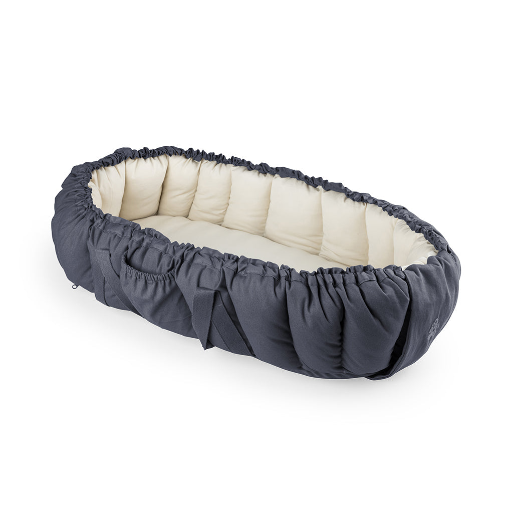 Sebra 3-i-1 Babynest - Blå