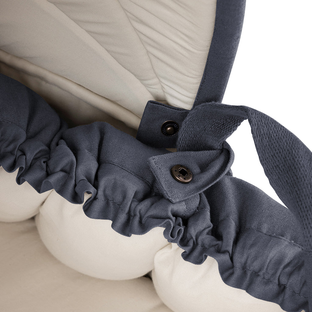 Sebra 3-i-1 Babynest - Blå