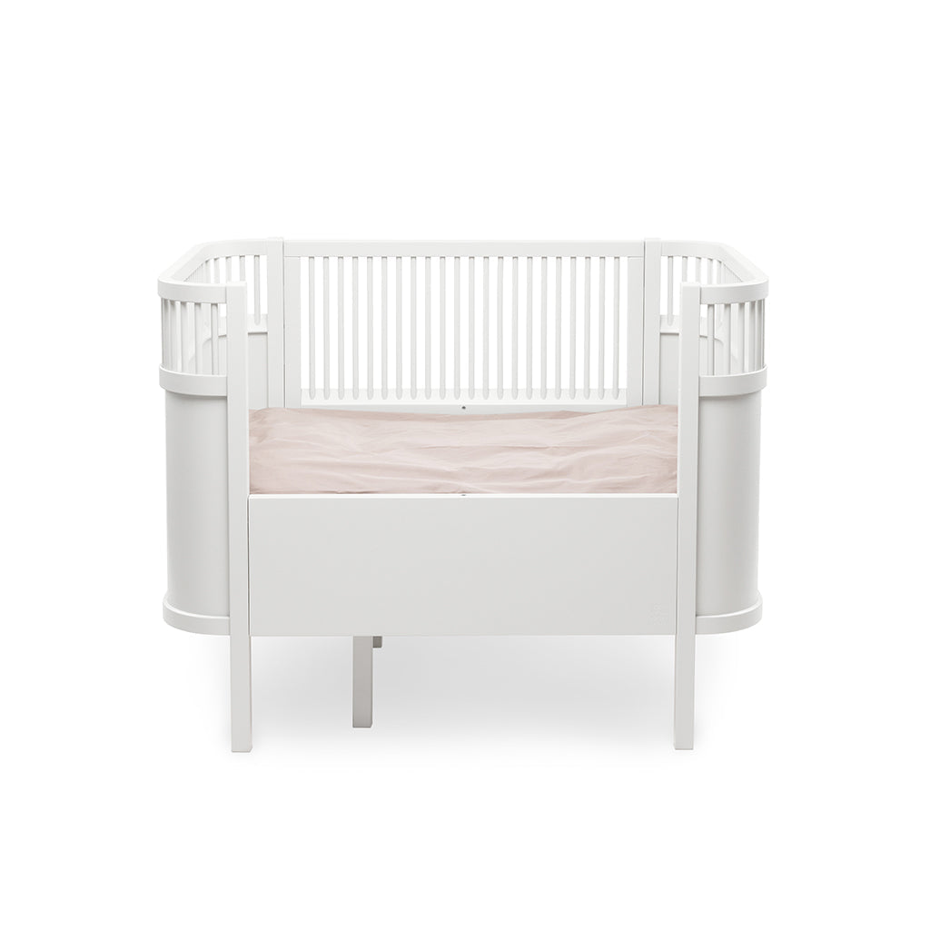 Sebra Seng Baby & Junior - klassisk hvid