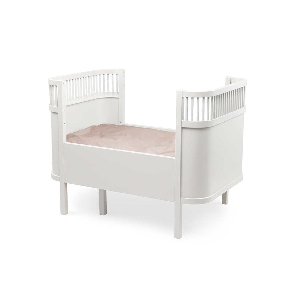 Sebra Seng Baby & Junior - klassisk hvit