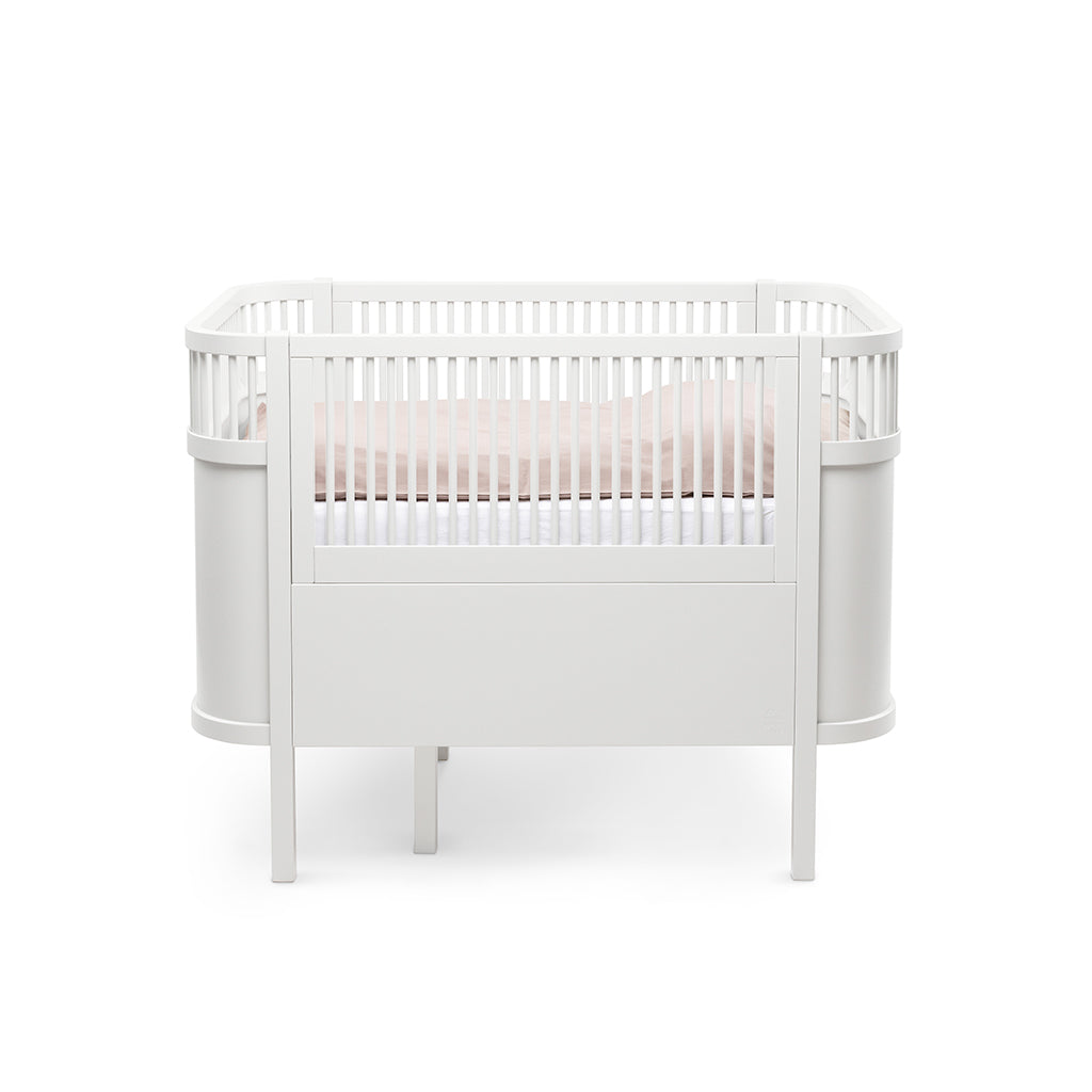 Sebra Seng Baby & Junior - klassisk hvid