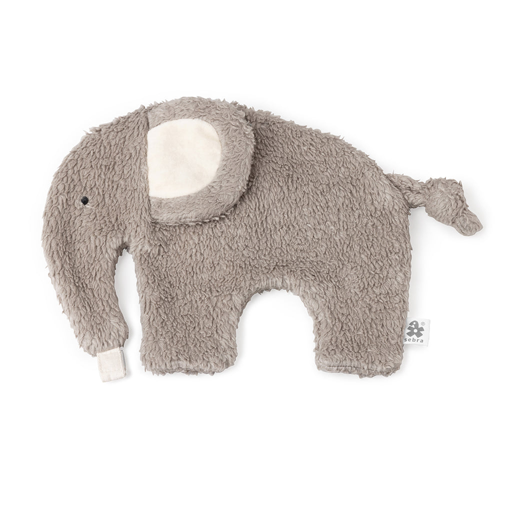 Sebra Nusseklud og sutteholder - Grå elefant