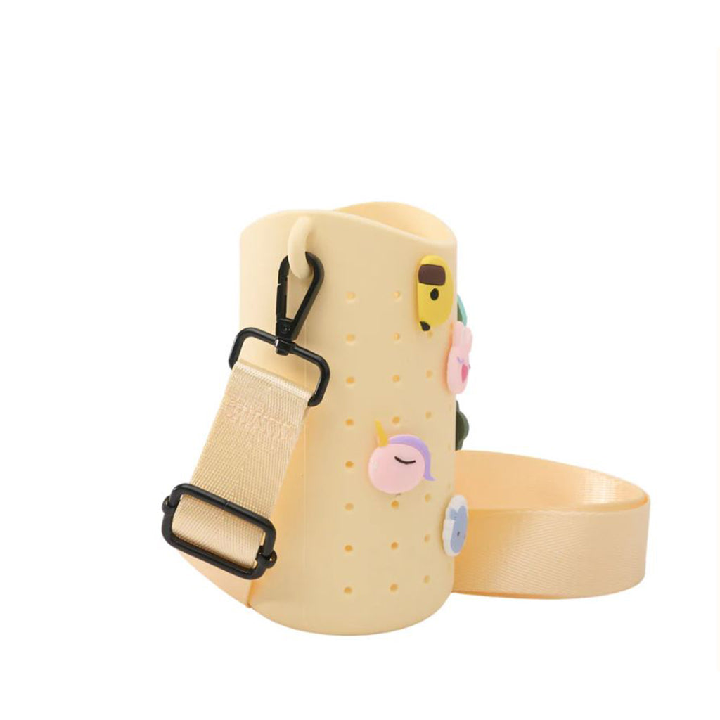 Asobu Sling silikon skulderveske til drikkeflaske, Yellow