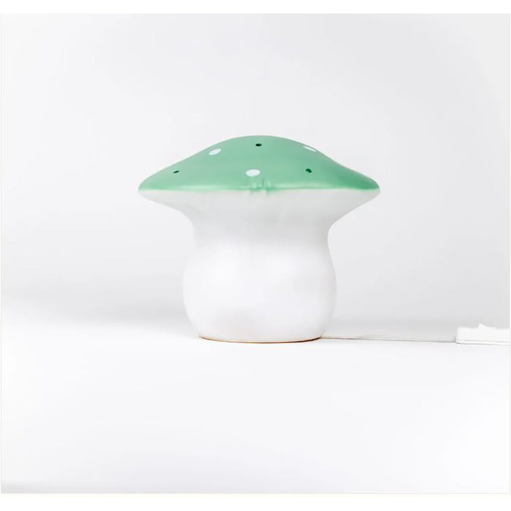 Sopp-lampe, mellomstor paddehatt - Almond