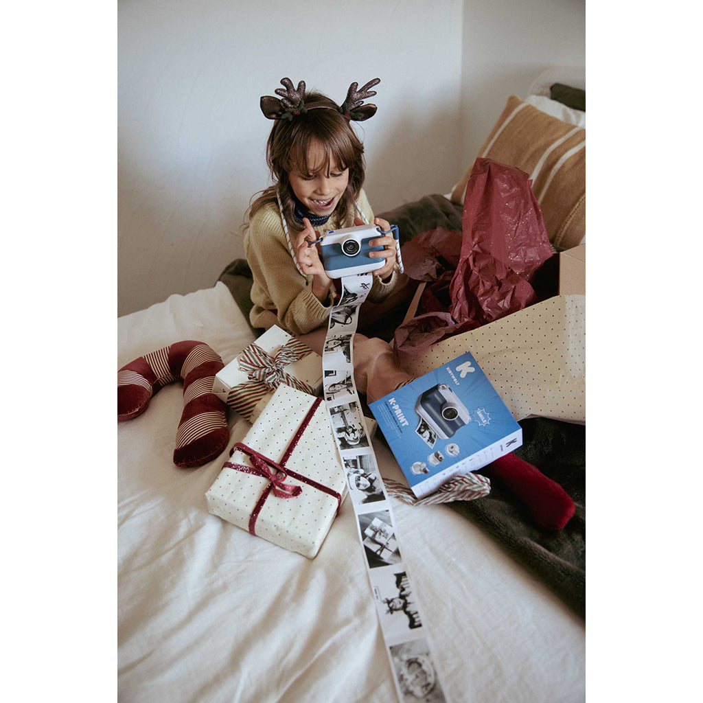 Kidywolf Instant print-kamera for barn, Rød