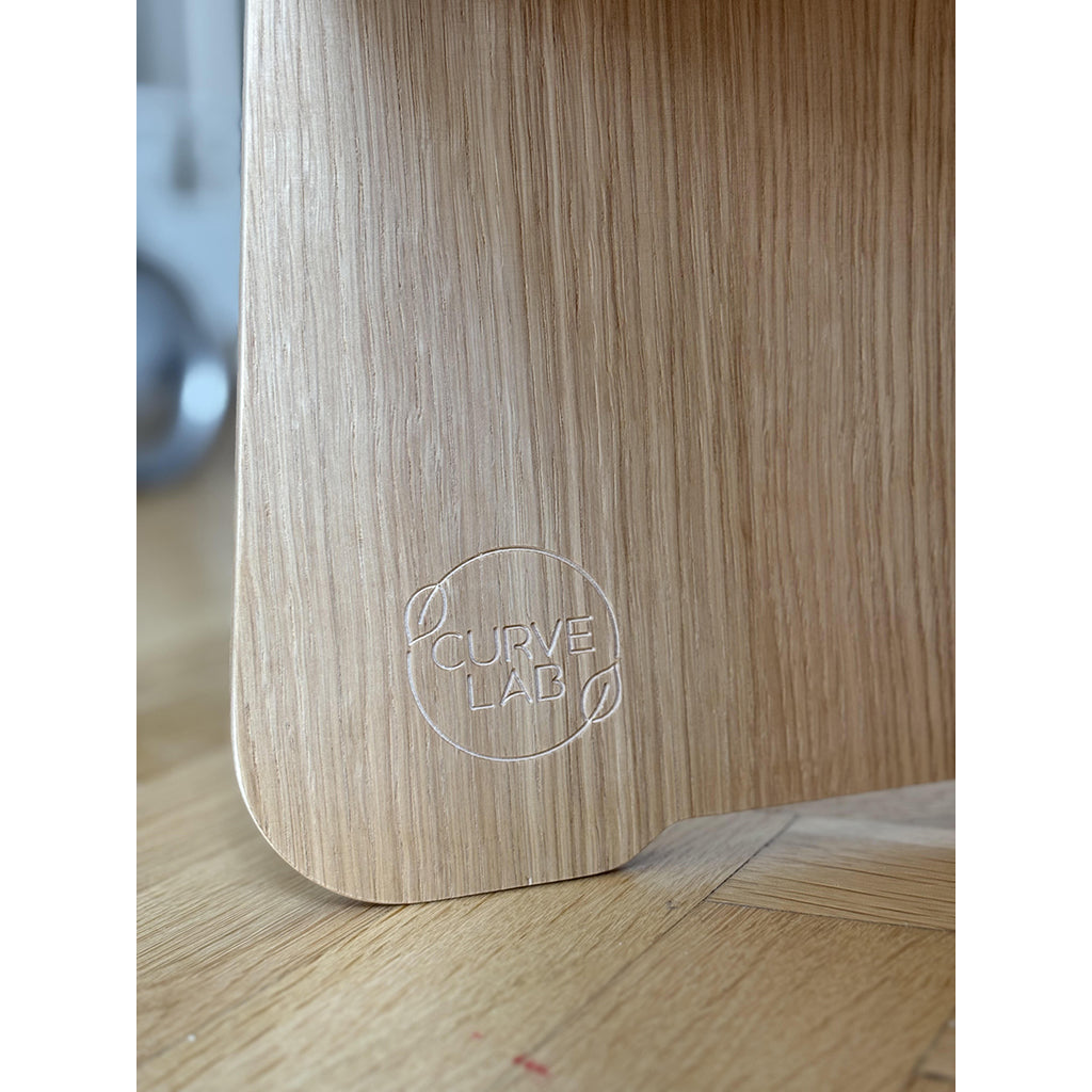 Curve-Lab, Læringstårn, Birk med overflate av eiketre