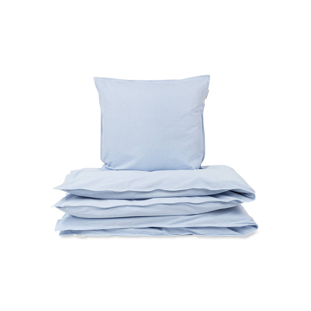 Studio Feder økologisk voksensengetøj Milk stripe XL