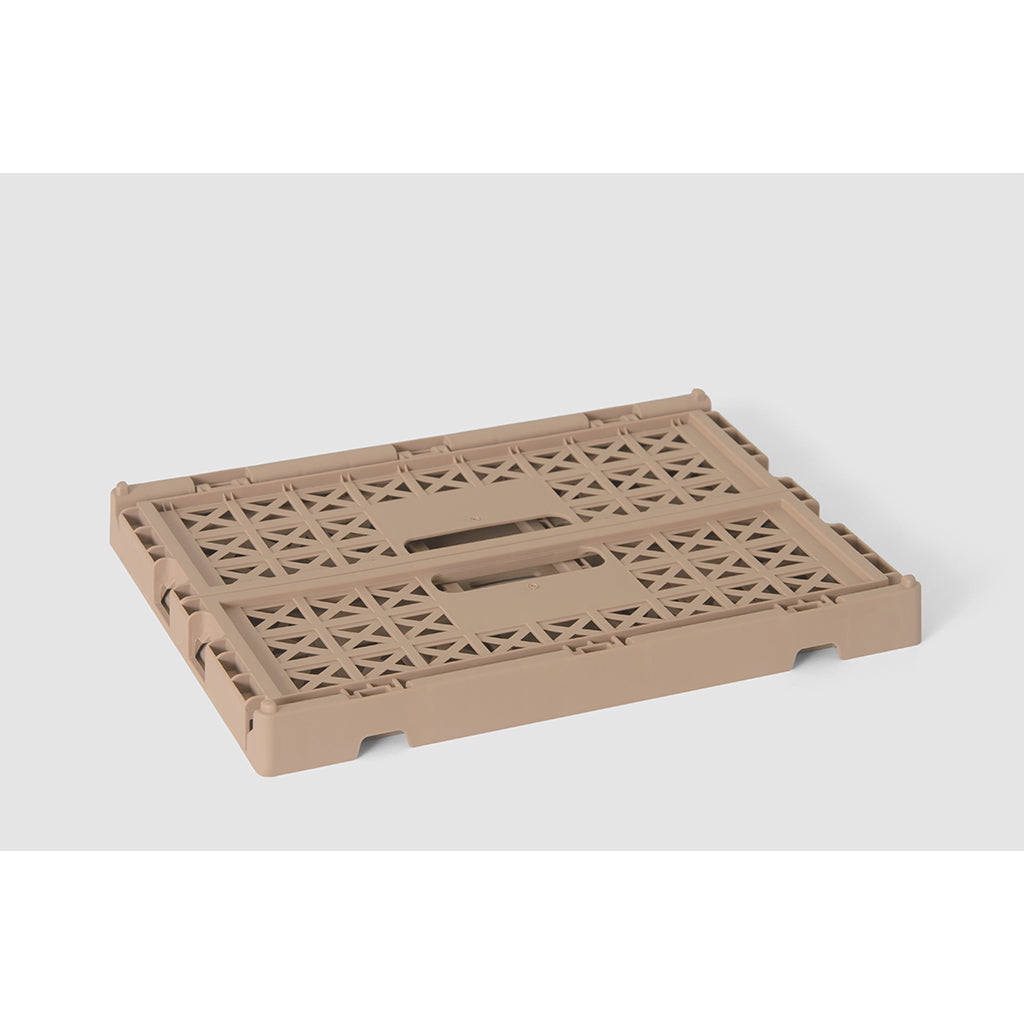 Gergerland foldekasse, Size 1 - Warm Taupe