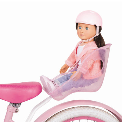 Our Generation dukketilbehør, Sykkelstol og sykkelhjelm