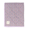 Bibs x Liberty quiltet babyteppe - Chamomile Lawn Violet Sky