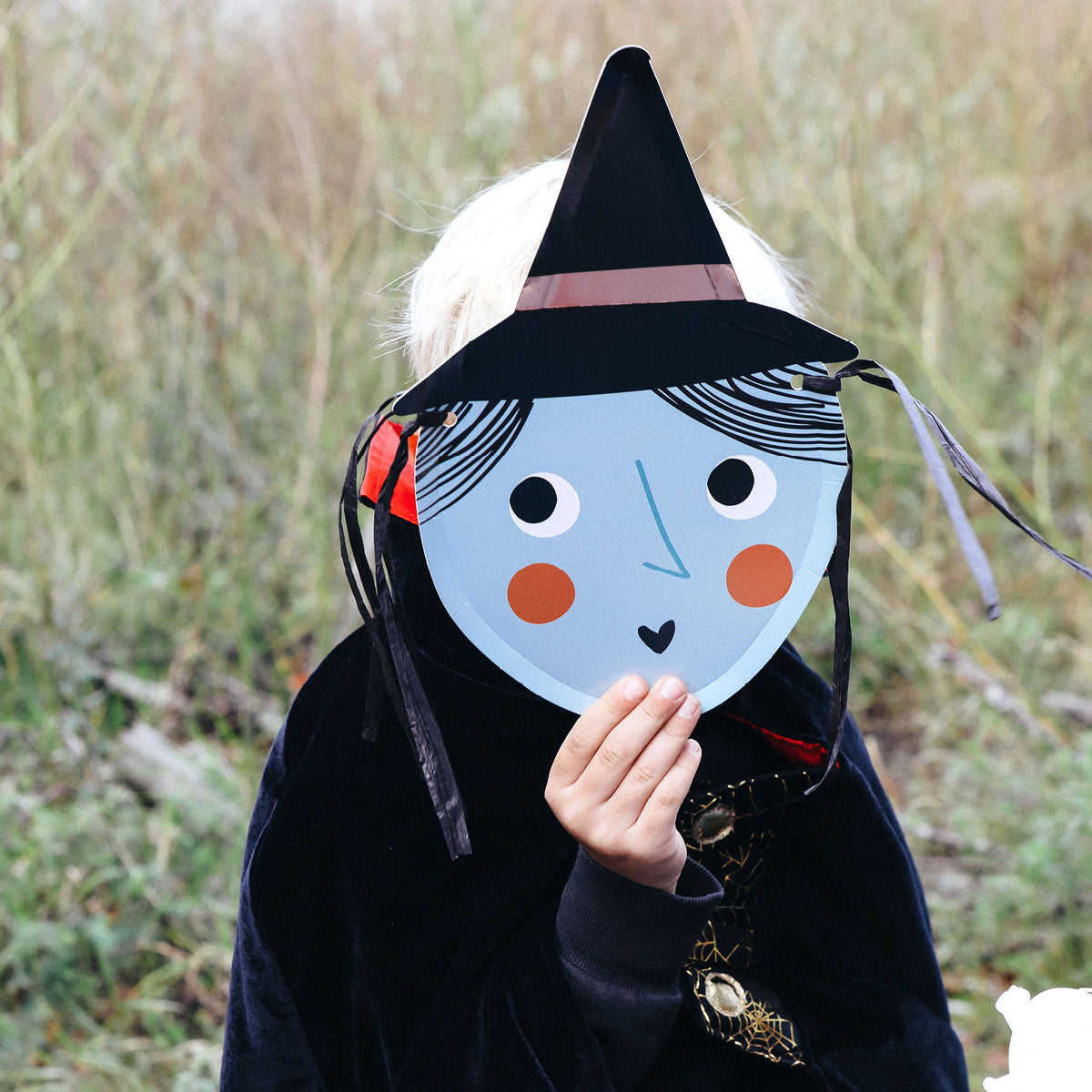 Meri Meri paptallerkener, Halloween, heks - 8 stk.