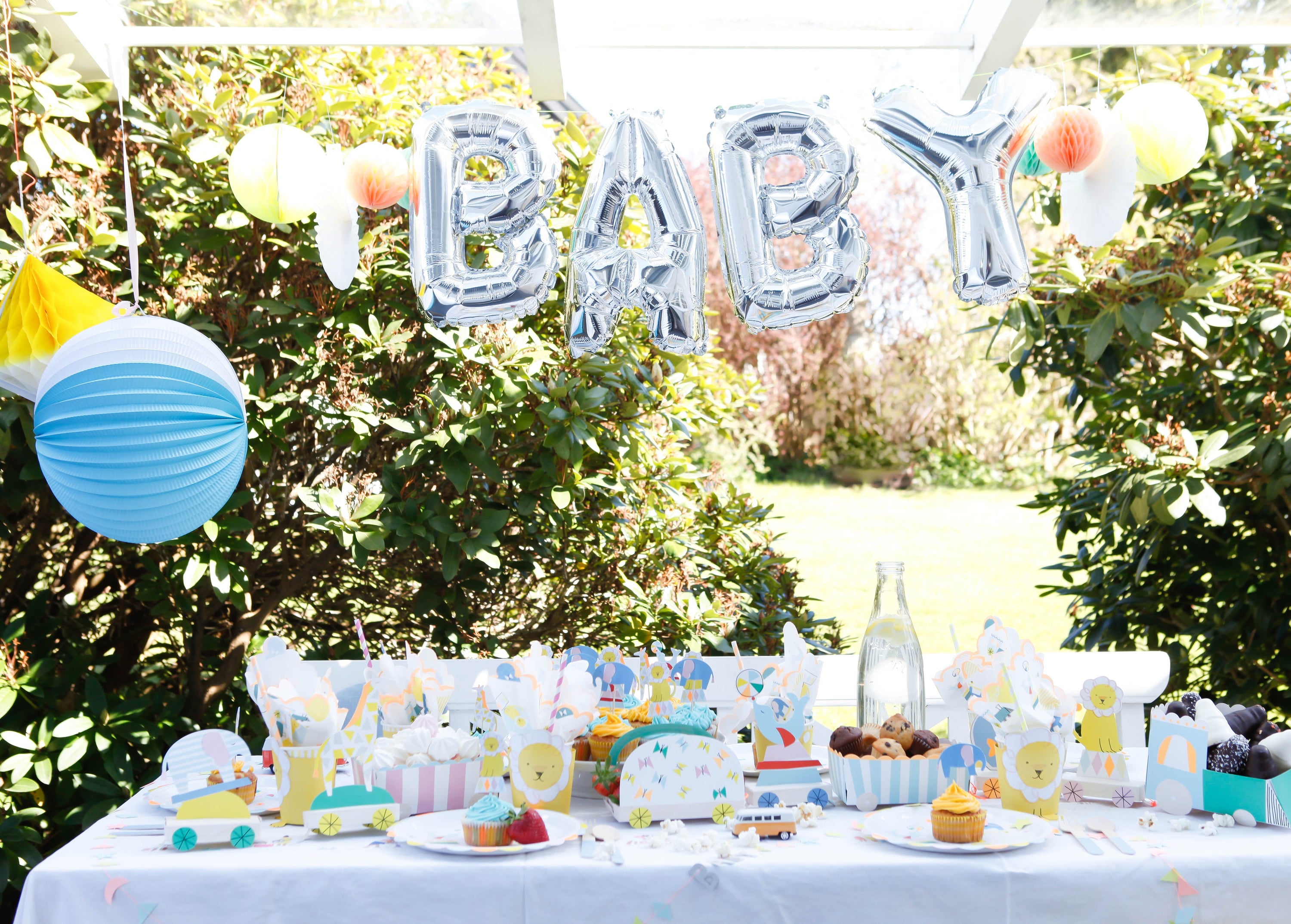 Inspirasjon og ideer til babyshower