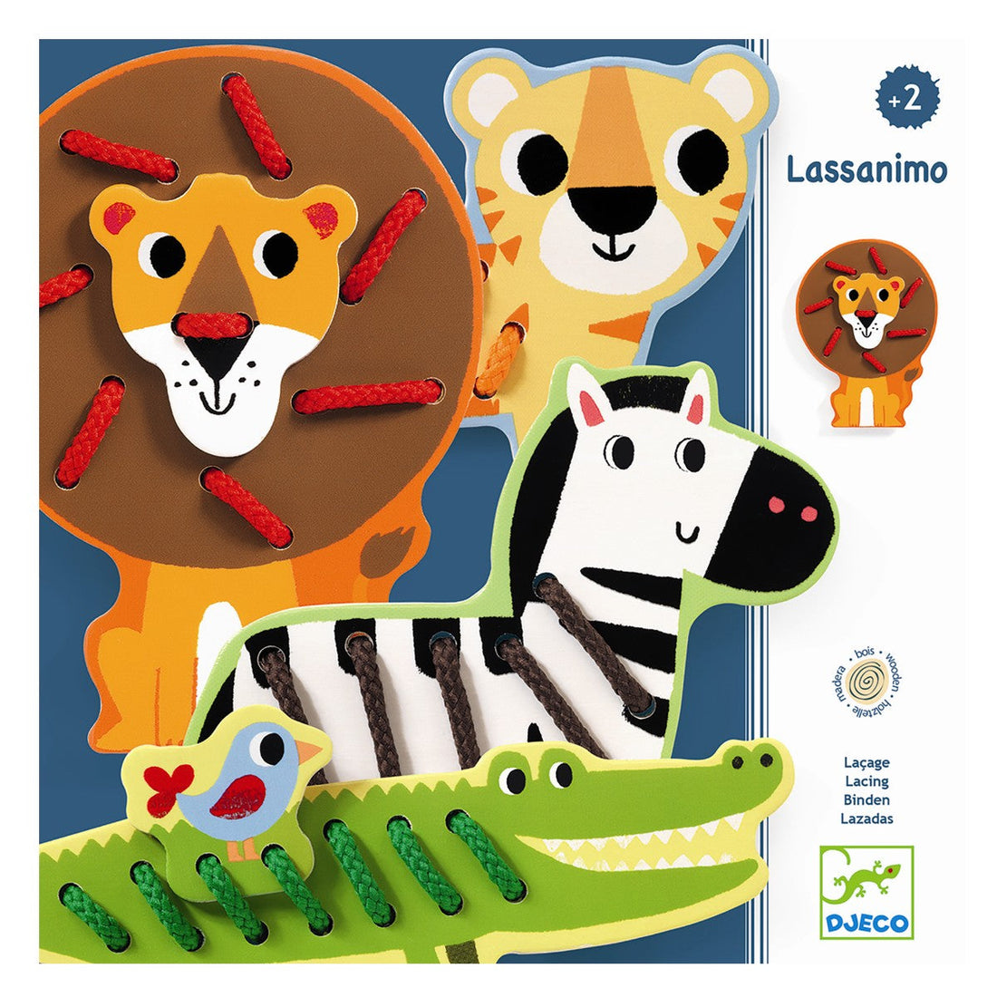 Djeco sy-tredyr, Lassanimo