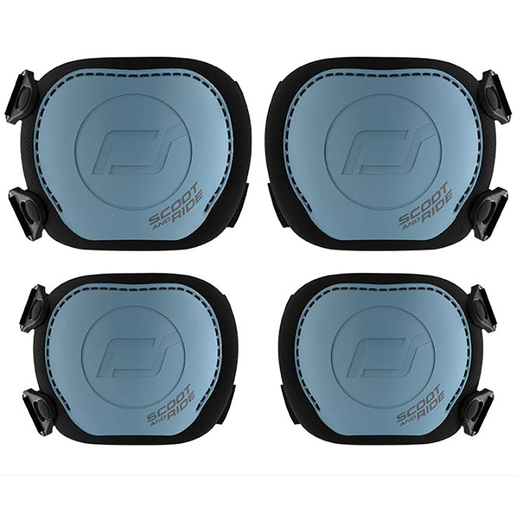 Scoot &amp; Ride Beskyttelsesutstyr for sparkesykkel, Steel - Str. XXS-S
