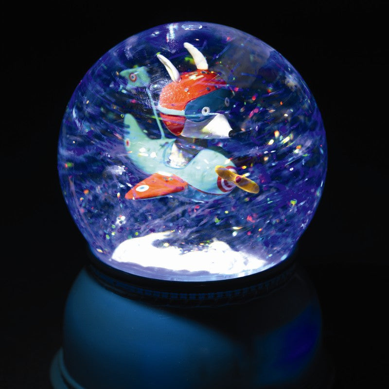 Djeco snøkule, nattlampe - Nattens pilot