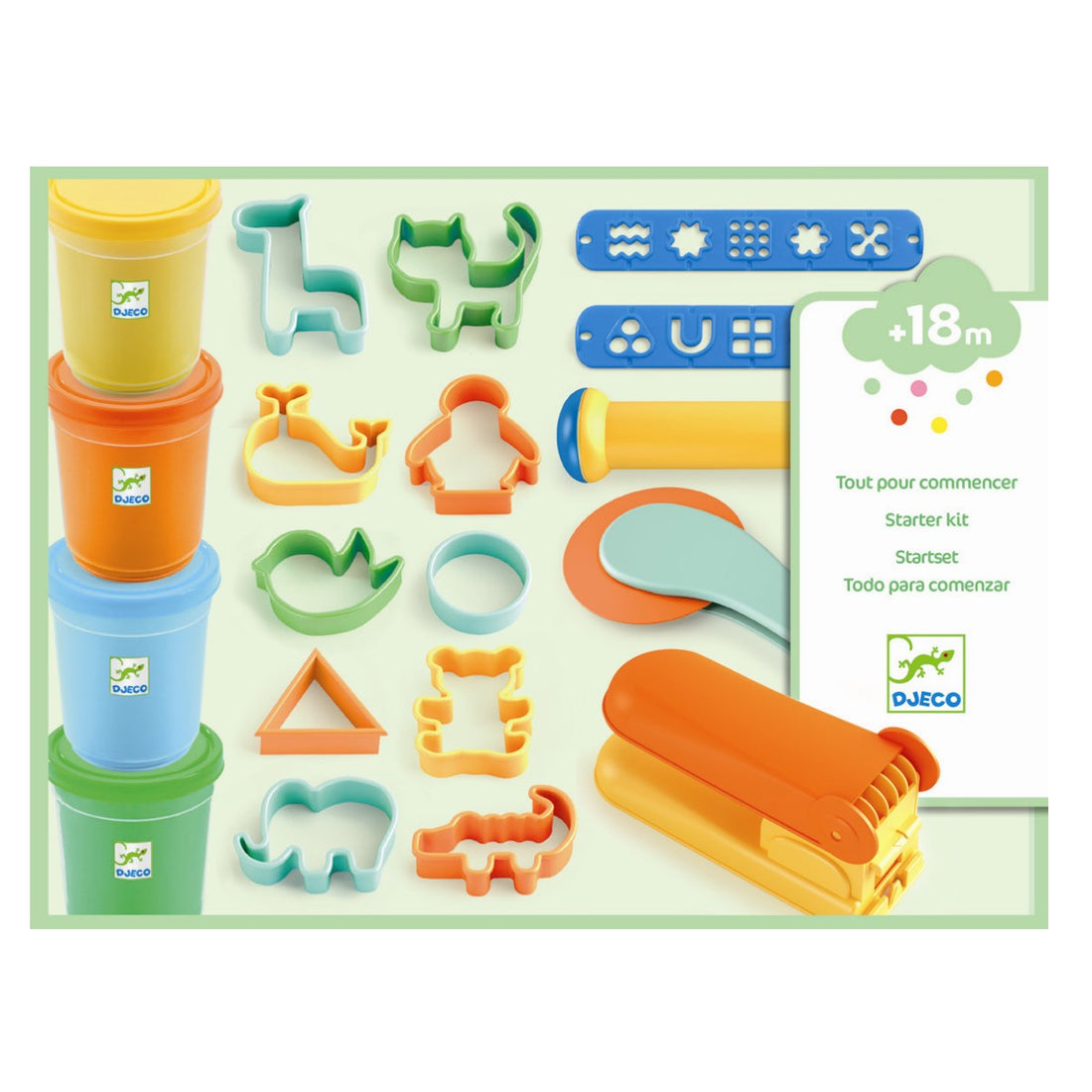 Djeco modelleire startsett