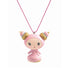 Djeco halskæde Lovely Charms Sweet vedhæng lyserøs figur, lille thumbnail
