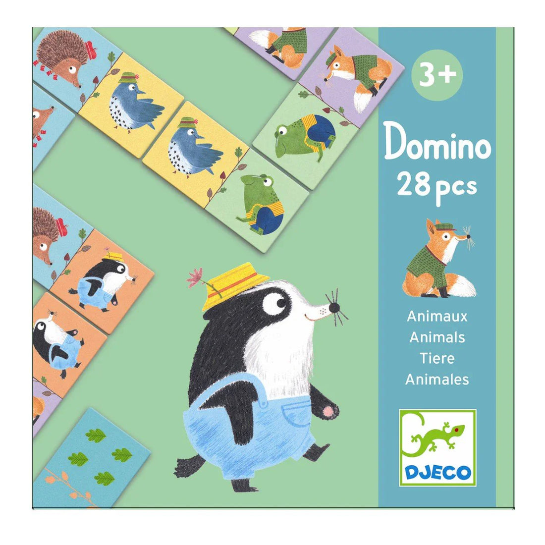 Djeco Domino, Skogens dyr