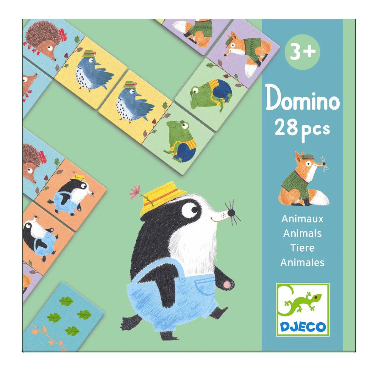 Djeco Domino, Skogens dyr