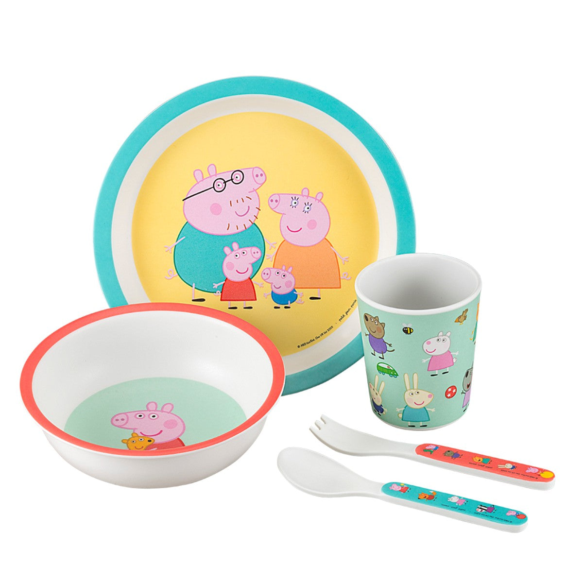 Peppa Gris gaveeske m. 5 deler