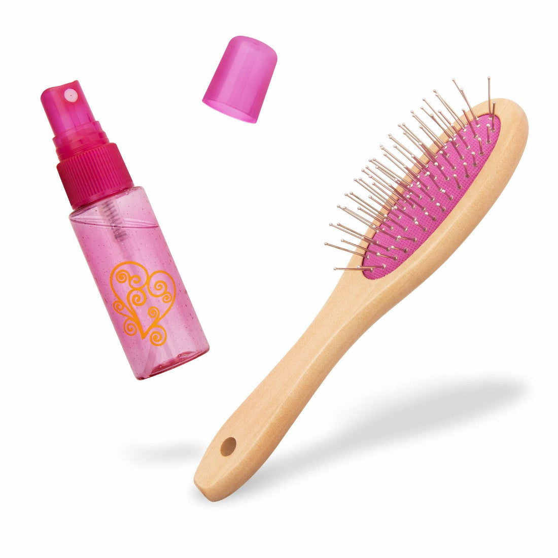 Our Generation dukketilbehør, børste og sprayflaske