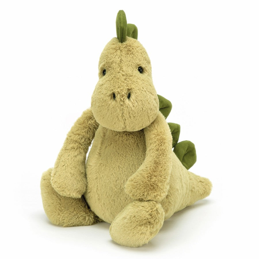 Jellycat Bamse, Bashful dino, grønn - 31 cm