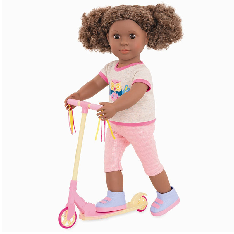 Our Generation dukketøy, Deluxe sparkesykkel og treningstøy