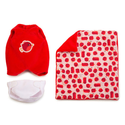 Lilliputiens myk babydukke i dukkelift, Agathe