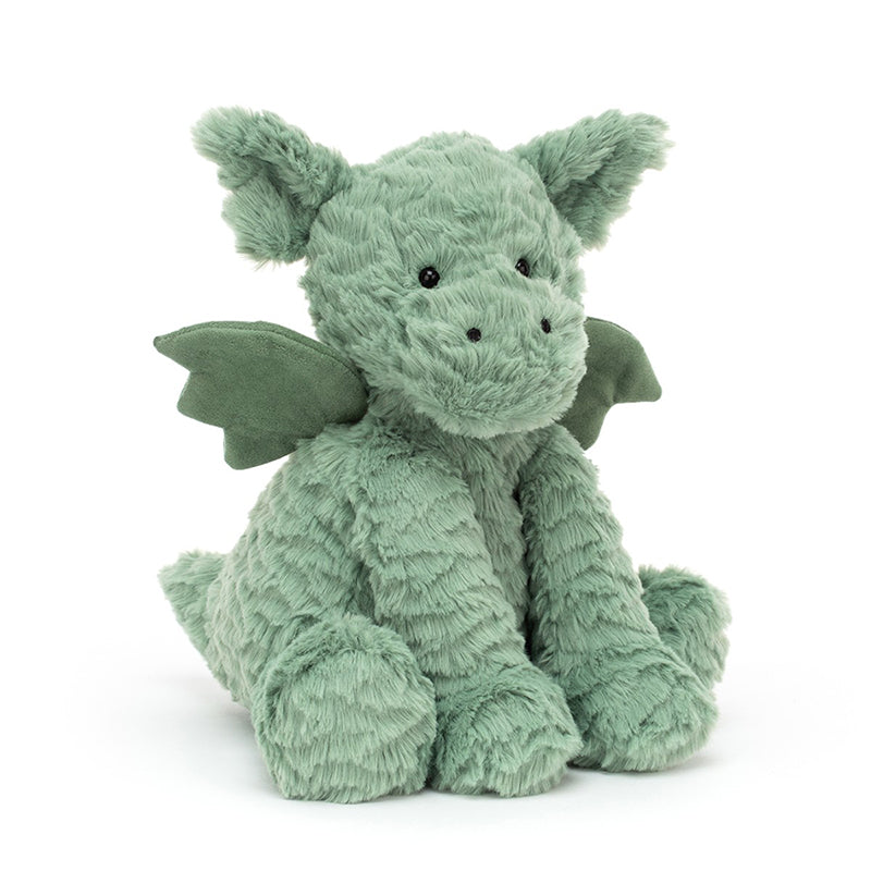 Jellycat bamse, Fuddlewuddle drage - 23 cm