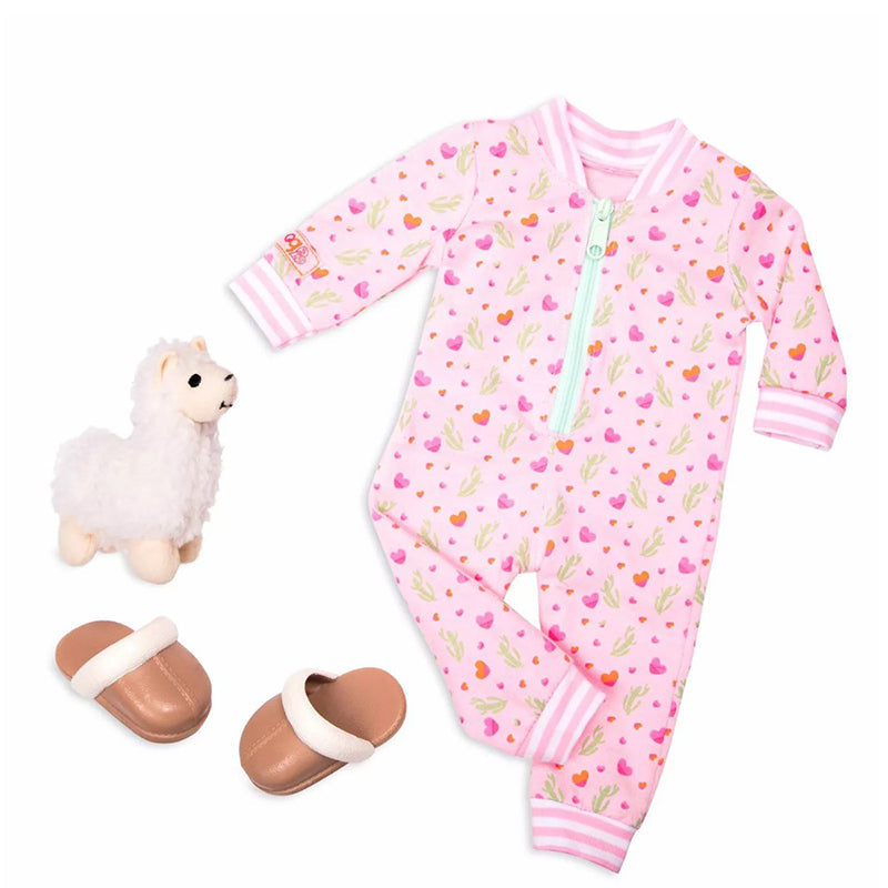 Our Generation dukketøy, Pysjamas m. lama