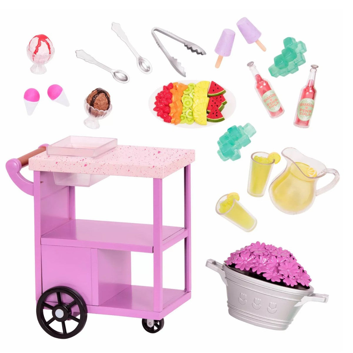 Our Generation dukketilbehør, Snackvogn