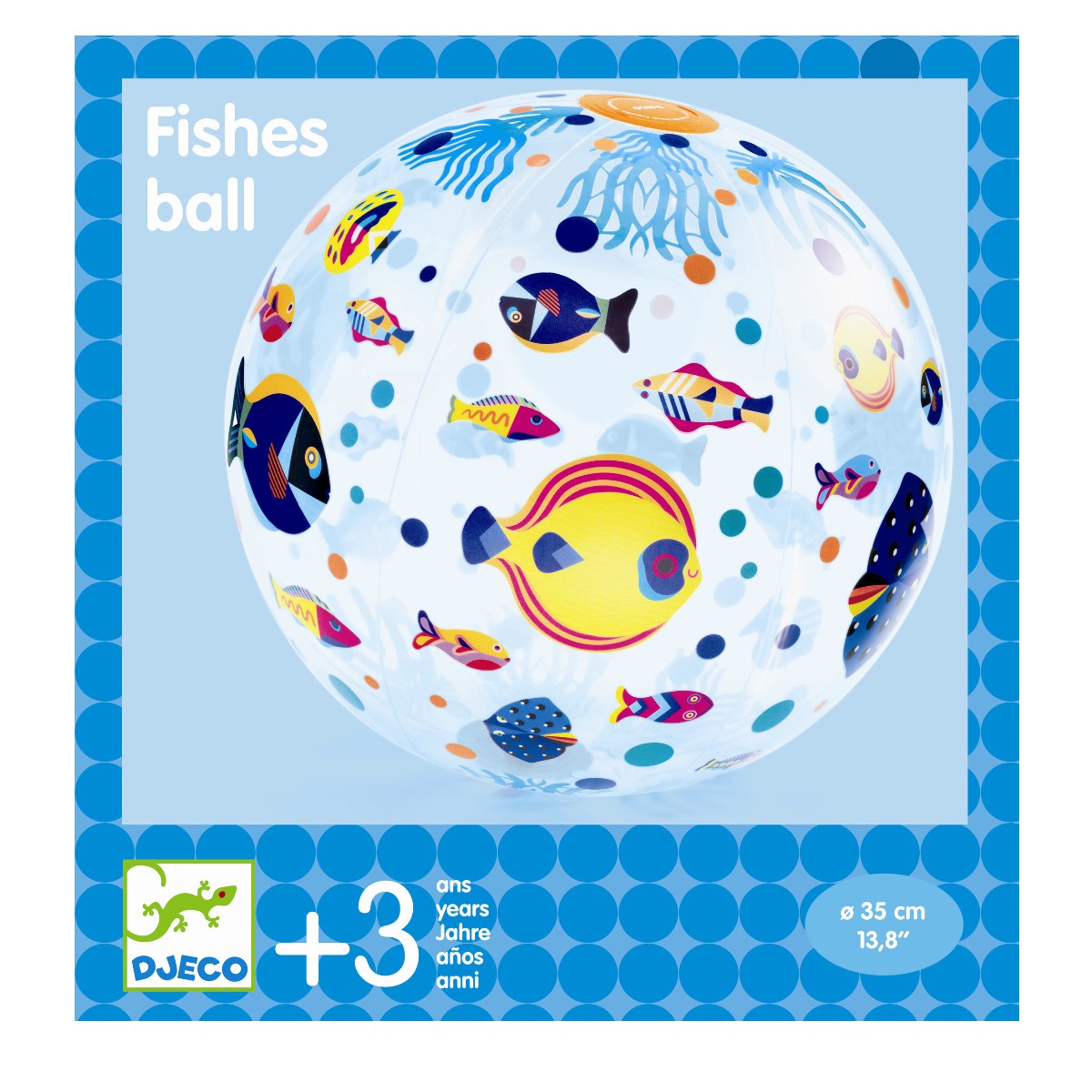 Djeco Badeball, Fisk