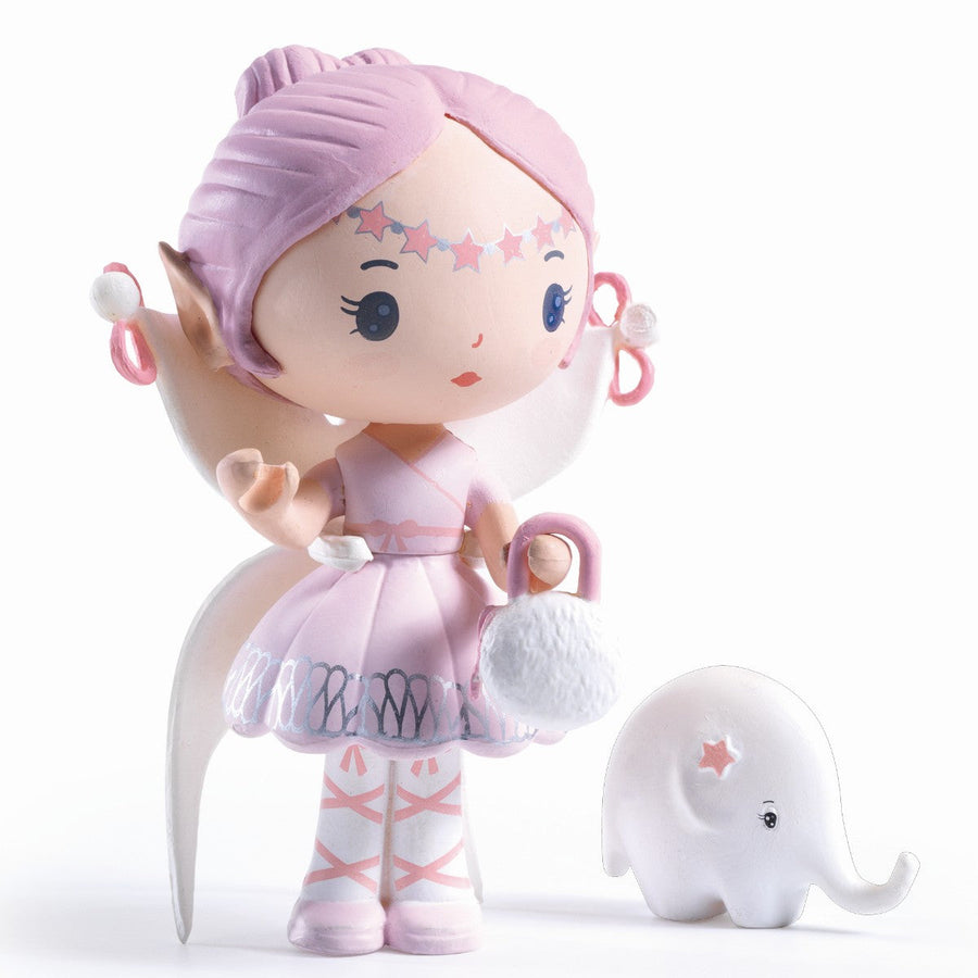 Djeco Tinyly-figur, samlerobjekt - Elfe og Beloro