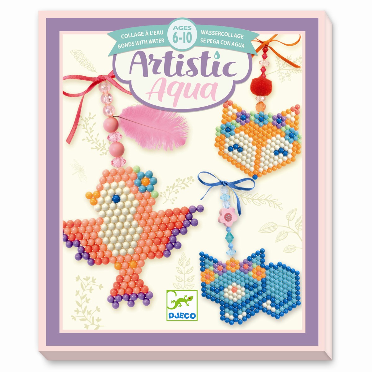 Djeco kreativ eske, Artistic aqua - Dyr fra landet