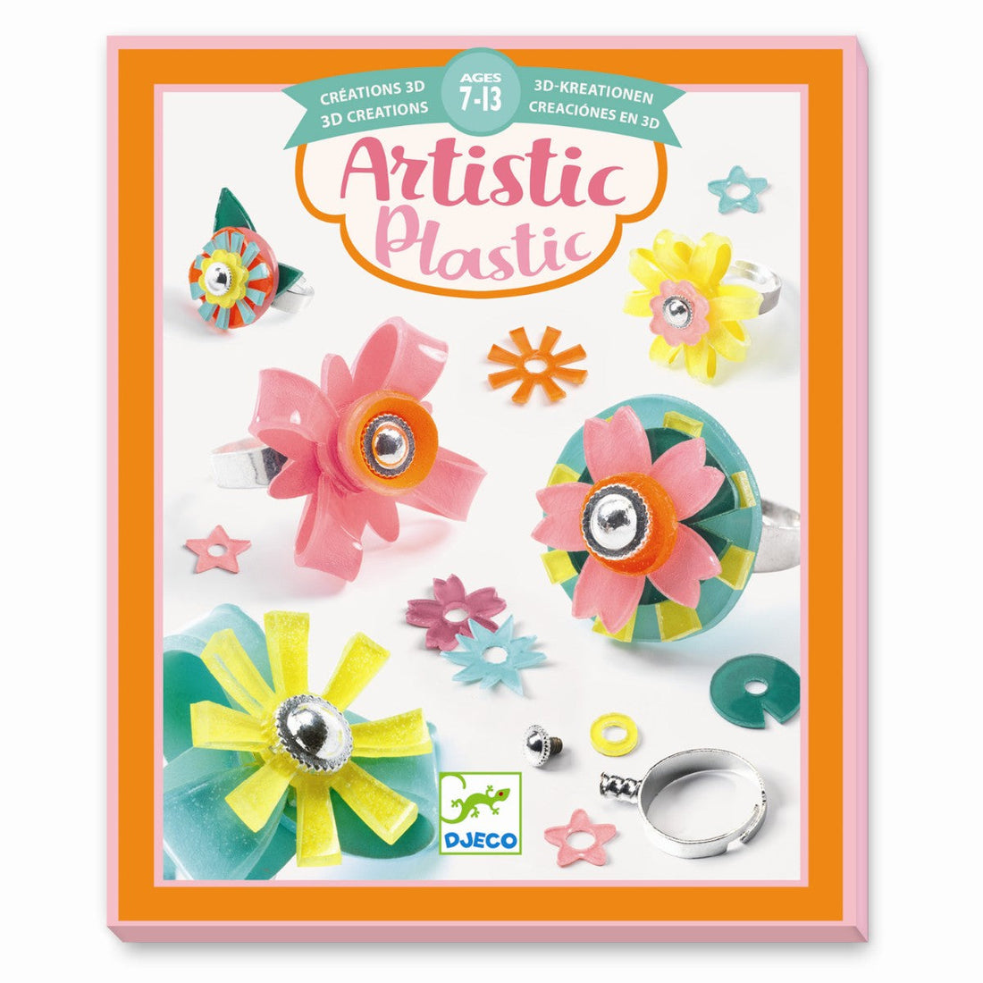 Djeco kreativ eske, Artistic plastic - Fingerring
