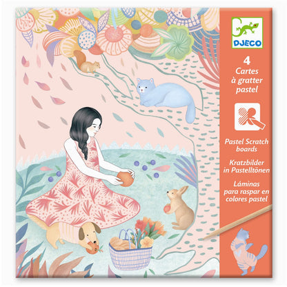 Djeco scratch kort, Piknik